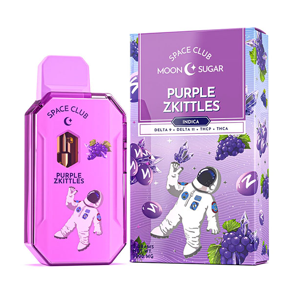 Space club purple Zkittes moon sugar